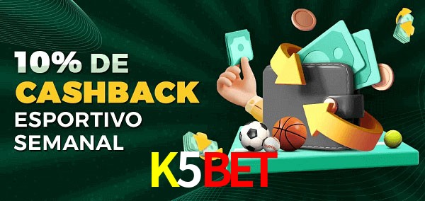 10% de bônus de cashback na K5BET