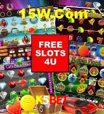 Identidade visual e vitrine de ofertas da plataforma K5BET